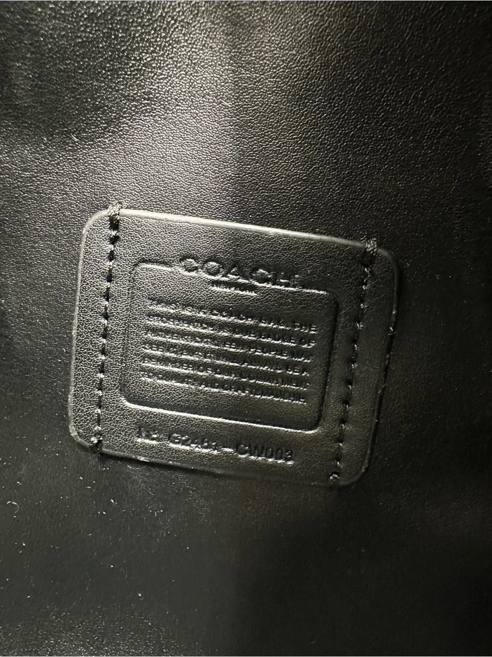 Coach Hadley Hobo Signature Canvas Brown Black Leather Turnlock Gold CW003 NWT